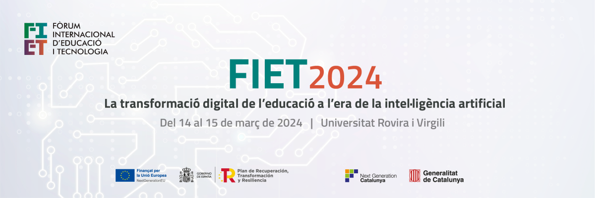  Fòrum Internacional d’Educació i Tecnologia (FIET)